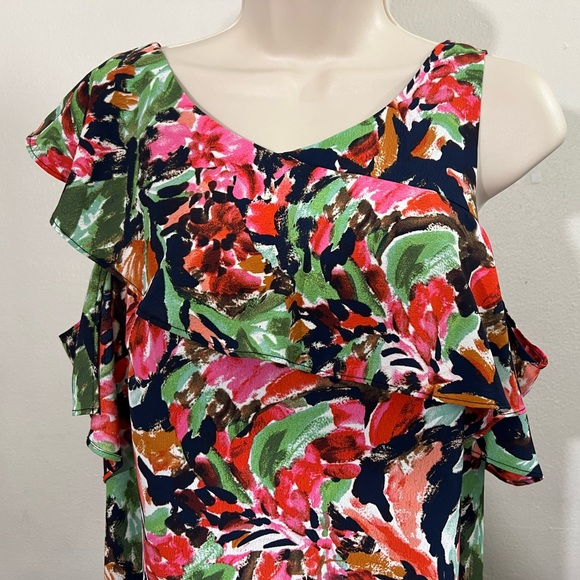 SOLD❗️Sam Edelman floral‎ dress mini cocktail dress - Picture 3 of 9